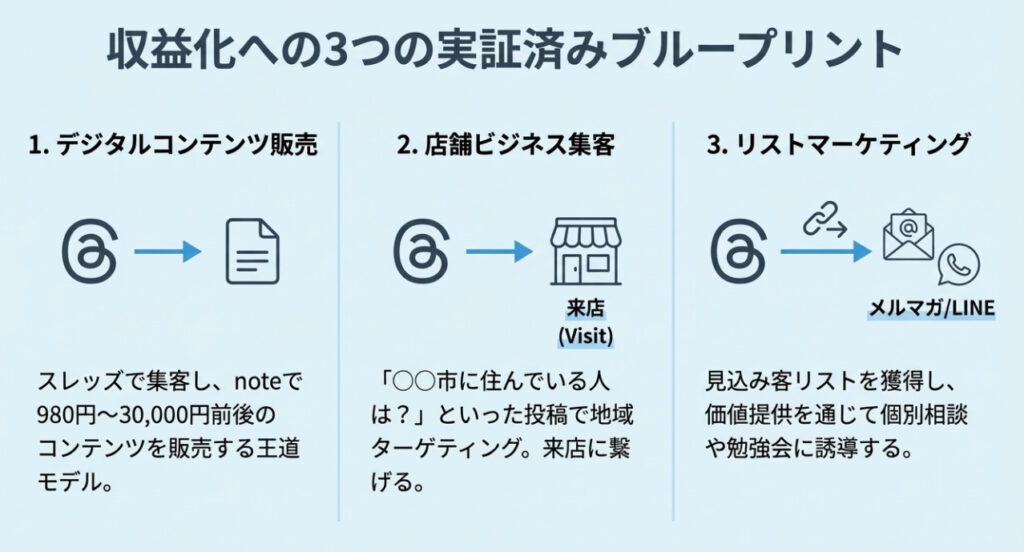 スレッズ（Threads）収益化の流れ